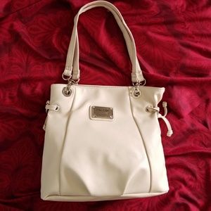 Cream Nicole Miller Purse
